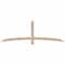 Ekena Millwork Bellingham Smooth Timber Gable Bracket, Douglas Fir, 84"W x 28"H x 1 1/2"D x 3 1/2"F, 8/12 Pitch GBW084X28X0204BEL00SDF - alternate 1